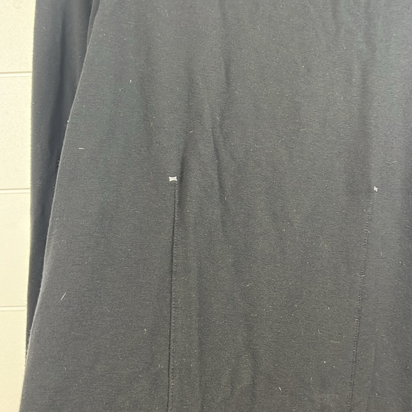 Kit and ace cashmere modal blend long sleeve top black size small vneck pullover - Picture 3 of 6